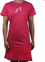 Lunatex dames badjas - Navy  - XL   - Blauw