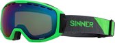 Sinner Mohawk Skibril Matte Neon Green Green Mirror Vent