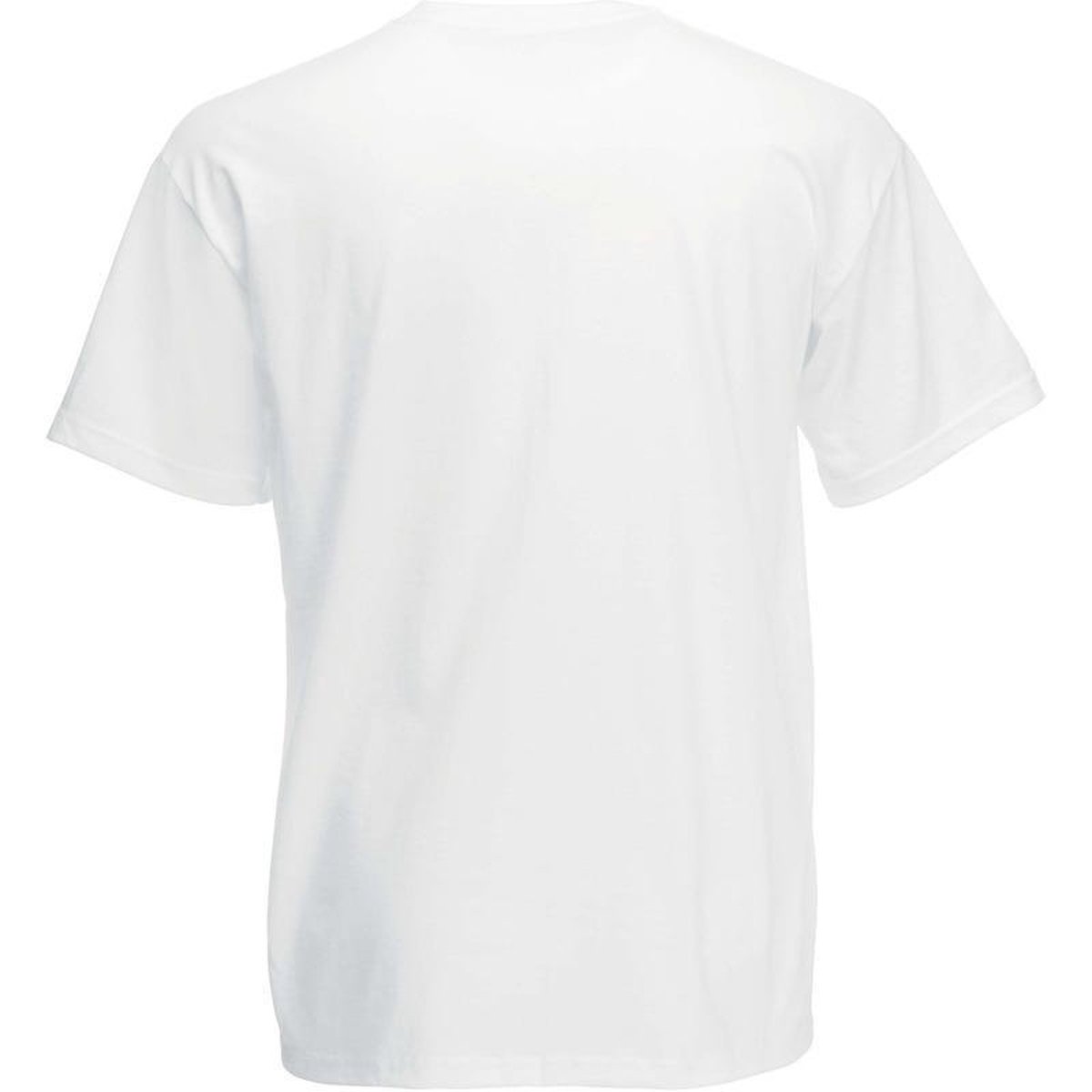 5x Grote maten basic witte t shirt voor heren 3XL voordelige katoenen shirts bol