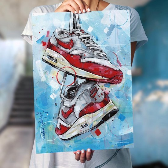Nike air max 1 art print (50x70cm) | bol.com