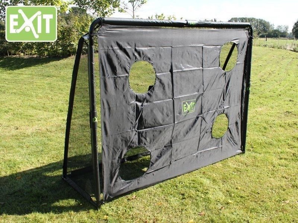 EXIT Coppa Stalen Voetbaldoel 220x170cm - Voetbal Goal - Voor Kinderen - Tuin - Zwart — afbeelding 15