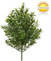 LeopoldFlora Buxus Kunststruikje - 30 cm - Groen - Kunstplant