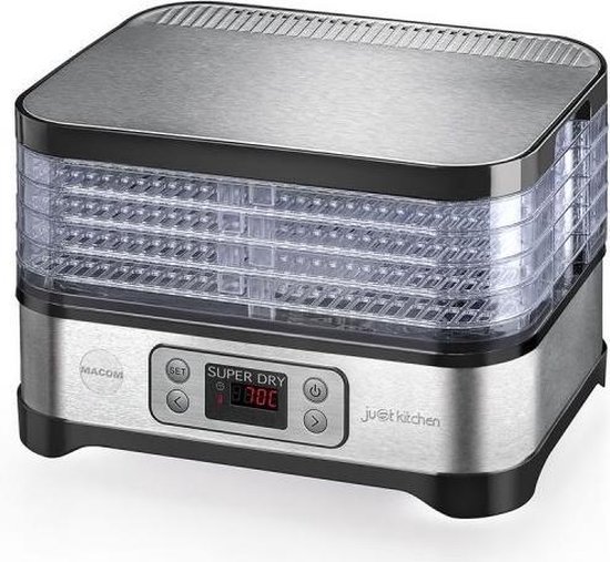 Macom Superdry Zwart, Roestvrijstaal 450 W van Macom — afbeelding 2