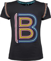 B.Nosy Meisjes T-shirt - Black - Maat 92
