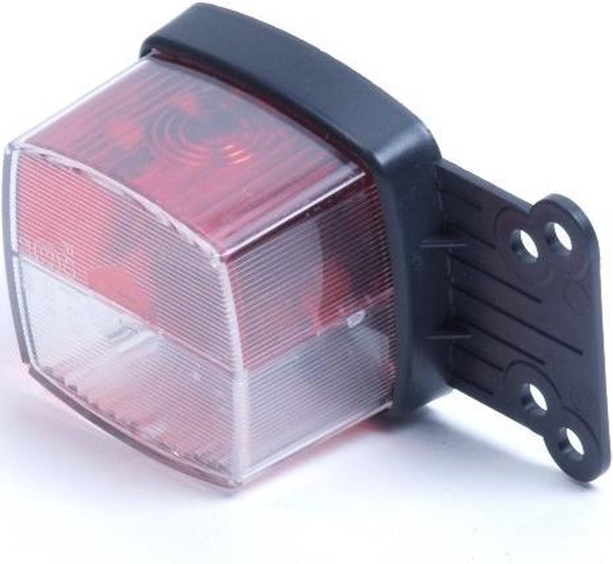 Positielamp 901 rood/wit op houder