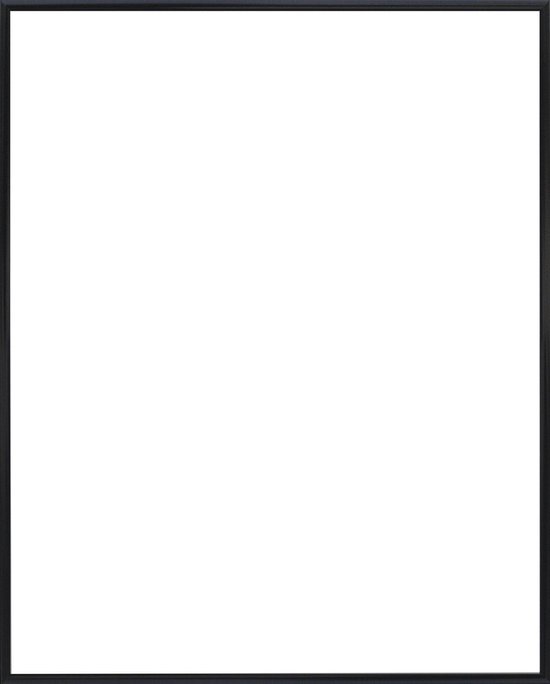 Homedecoration Kampen– Cadre photo - Format photo - 31x67 cm– Aluminium - Zwart mat