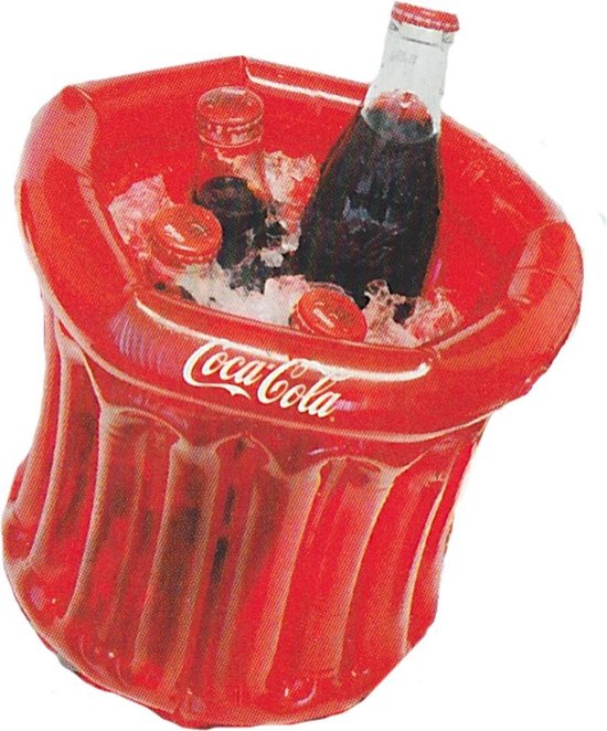 Coca-Cola opblaasbare ijsemmer - Speciaal voor Zwembad | bol.com