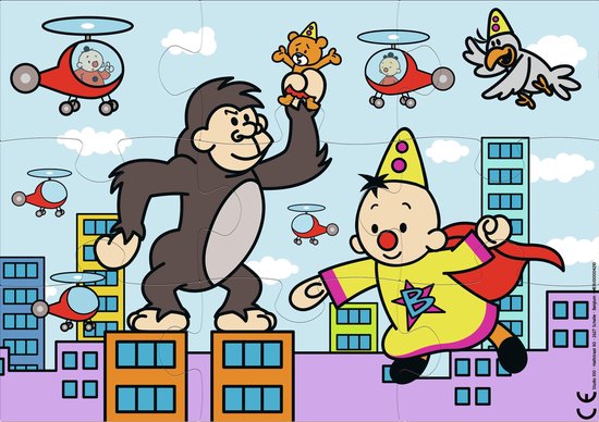 Bumba puzzel - 9 stukjes - Super Bumba van Bumba — afbeelding 3