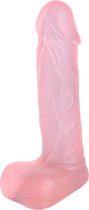 Eroticnoir - Mini Dildo - Levensechte & Realistische Dildo met Ballen - Voor Anaal & Vaginaal Gebruik - 11 CM - Roze