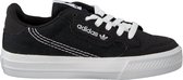Adidas Continental Vulc C Lage sneakers - Meisjes - Zwart - Maat 33