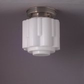 Art Deco Trade - Plafonnière- Strak - Circle - Matnikkel