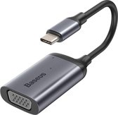 Baseus - USB-C Male naar VGA + Type-C PD Female Adapter - 2K@60Hz