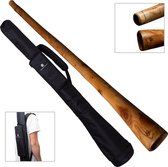 DIDGERIDOO: Mahonie PRO-series 147cm inclusief nylon Didgeridoobag |  bekijk de video!