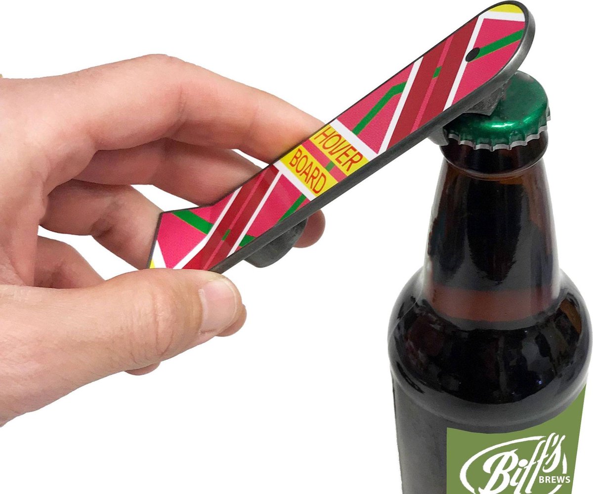 Back to the Future Marty McFly Hover Board Flessenopener
