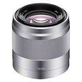 Sony 50 mm - f/1.8 - Zilver