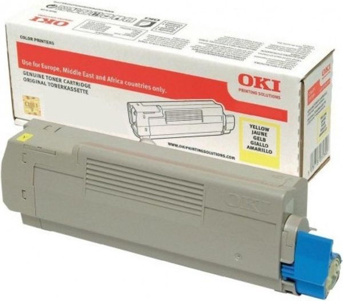 OKI - 46471101 - Toner geel