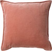 CAITH - Kussenhoes velvet Muted Clay 50x50 cm - roze