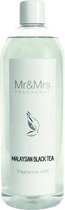 Mr&Mrs Fragrance - Navulling -  Geurstokjes Blanc Malaysian Black Tea - 1000ml