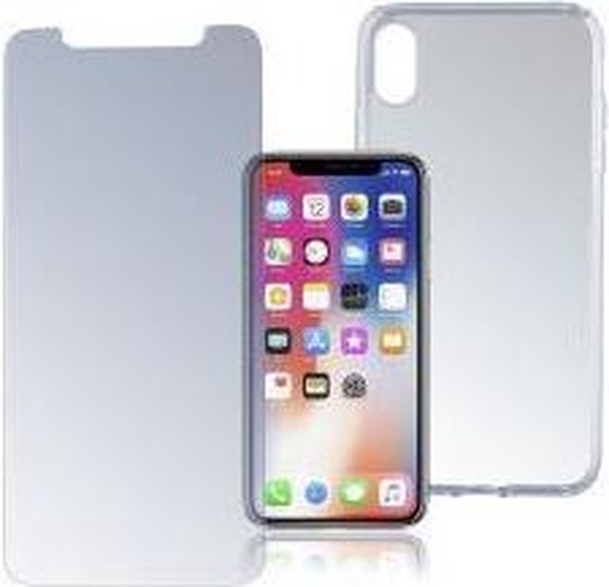 4smarts 360° Protection Limited Cover Apple IPhone XS / X Transparant