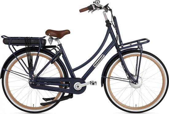 Popal Prestige-e - Fiets (elektrisch) - Vrouwen - Donkerblauw - 50 cm |  bol.com