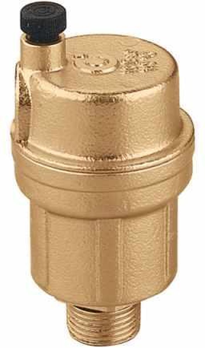 Caleffi Robocal automatiche ontluchter 3/8 met klep messing