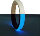 Lichtgevende Plakband - Blauw - 2cm X 600cm - Glow in the Dark Tape - Markering - Veiligheid