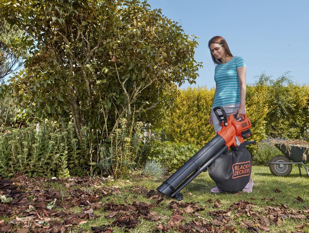 BLACK+DECKER 36V Bladblazer Tuinruimer op accu 2.5Ah inclusief accu en lader - BCBLV3625L1-QW – foto 5