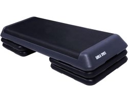 Gorilla Sports Stepper - Fitness Step Met Rubber Mat - Anti Slip