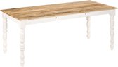 Eettafel Bruin Hout (Incl LW Klok) Rechthoekig - Dineertafel - Eet tafel - Eetkamertafel - Woonkamer tafel