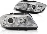 Koplampen Xenon BMW E90/E91 03 05-08 08 3D U-TYPE CHROOM HID