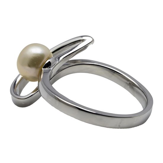 Ring - Zilver - parel - Verlinden juwelier