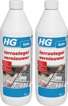 HG Terras- en Grindtegelvernieuwer - 1000 ml - 2 Stuks !