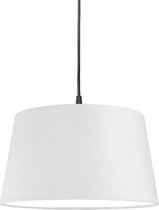 QAZQA hanglamp - Moderne Hanglamp - 1 lichts - Ø 450 mm - Wit - Woonkamer | Slaapkamer | Keuken