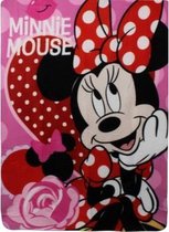 Minnie Mouse deken - 140 x 100 cm. - Minnie Mouse plaid