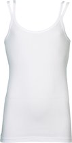 Claesen's® - Meisjes Singlet Wit - White - 95% Katoen - 5% Lycra