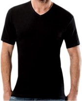 Bonanza T-shirt - V-hals - Zwart - Maat M