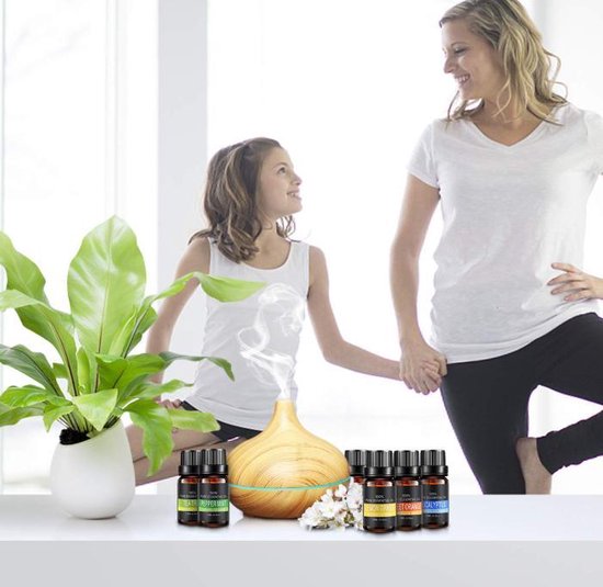chi essentiële oliën set 6 stuks geschikt voor aroma diffuser