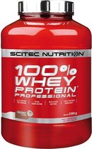 Scitec Nutrition - 100% Whey Protein Professional - With Extra Key Aminos and Digestive Enzymes - 2350 g - Kokos - Cocos