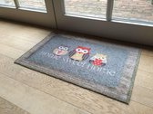 Ilias Trade Tapijt Deco Soft 40x60 cm Home Sweet Home Uil