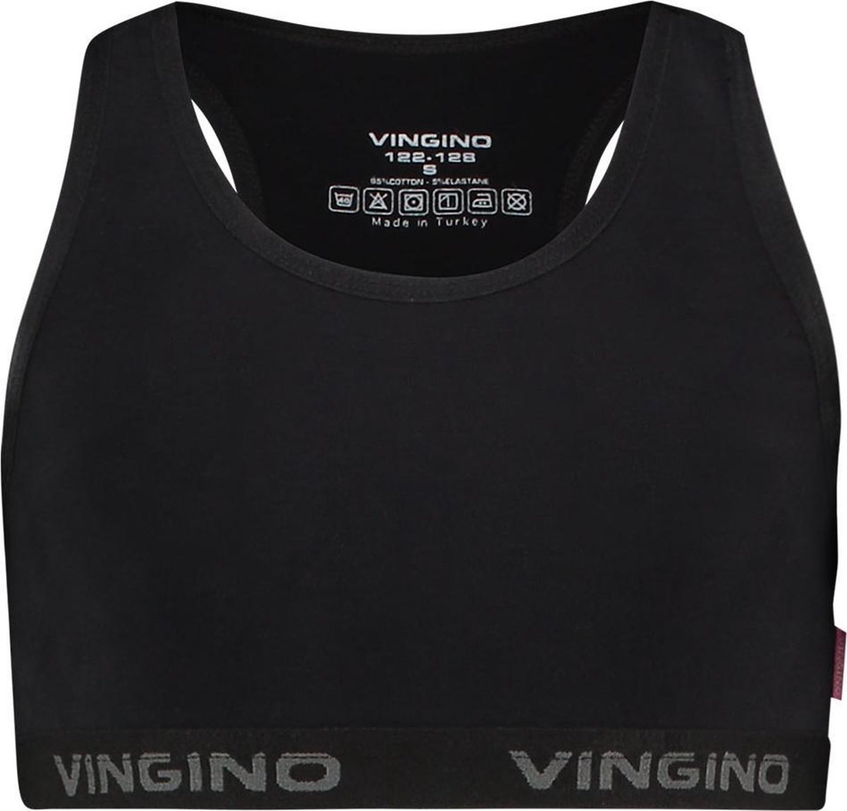 Vingino Basics Kinder Meisjes Onderhemd - Maat 164
