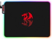 RED DRAGON Muismat Gaming - Rainbow - Verlichting - Zwart