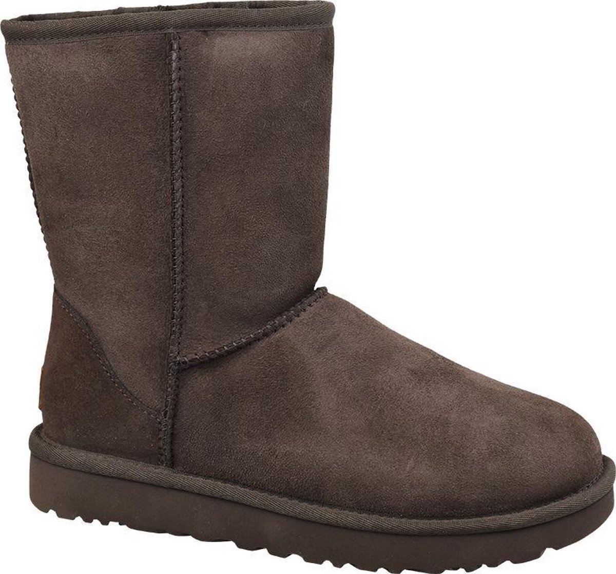 UGG Classic Short II Dames Laarzen - Chocolate - Maat 36 | bol.com