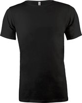 Muchachomalo Basiscollectie Light cotton Heren T-shirt - Zwart - Maat XXL