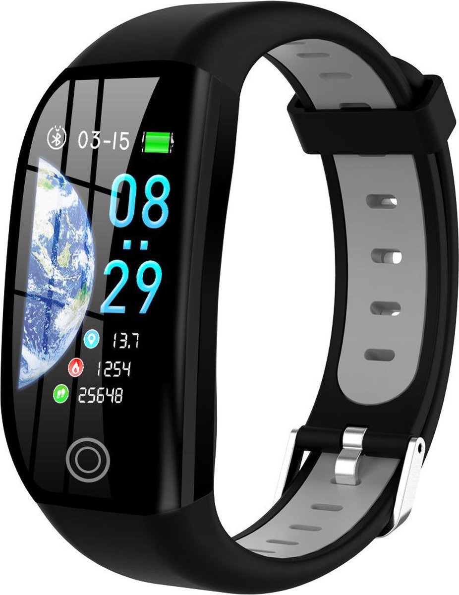Nieuwste Adétec® NE35 Activity Tracker 1.14” Oled scherm Stappenteller horloge