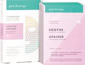 Patchology FlashMasque Sheetmasker 4-pack Soothe 4 stuks