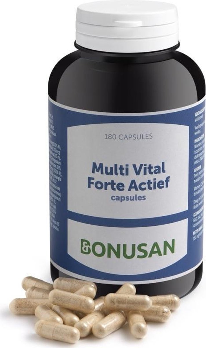 Multi vital forte actief Vitamine 180vcaps