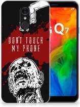 LG Q7 Silicone-hoesje Zombie Blood
