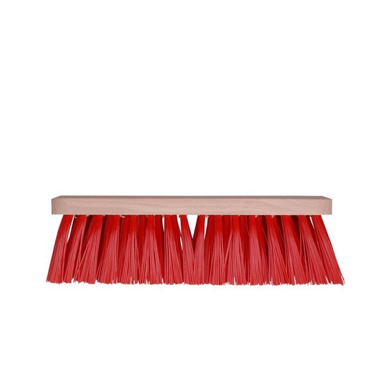 Talen Tools - Bezem - Kunststof - Rood - 35 cm - Zonder steel van Talen Tools — afbeelding 4