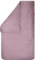 BINK Bedding Dekbedovertrek Stars Oudroze Ledikant 100x135 cm (zonder sloop)