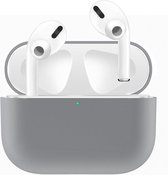 Case Cover Voor Apple Airpods Pro- Siliconen design | Grijs